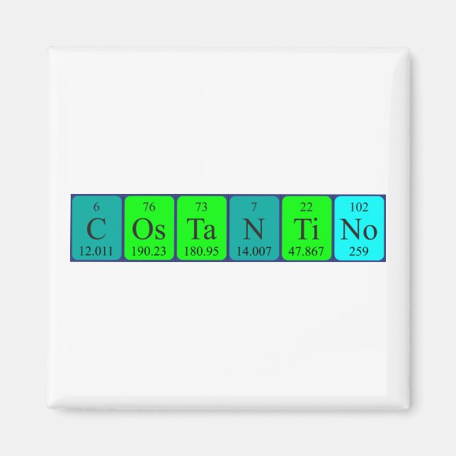 Costantino Periodenmagnet Magnet (Vorne)