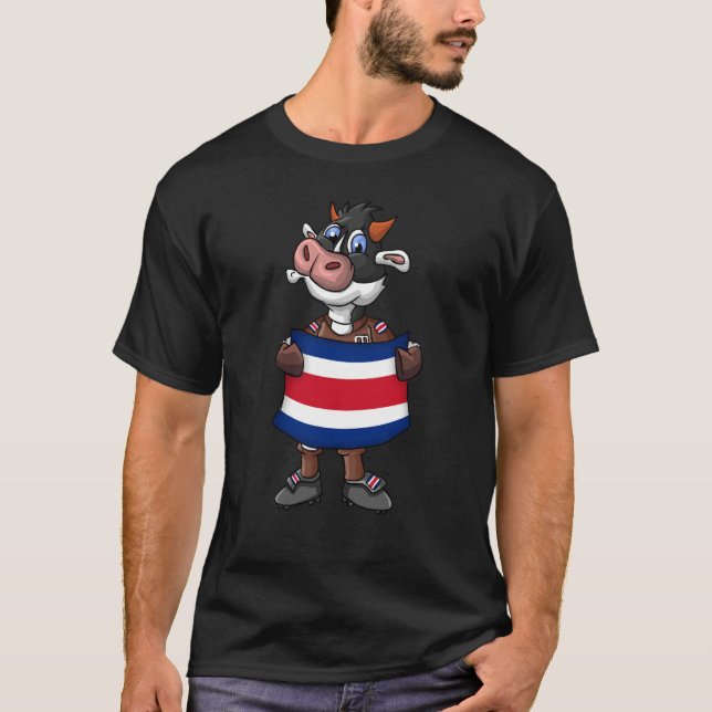 Costarican Cow Fan T-Shirt (Vorderseite)