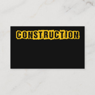 Costruction Visitenkarte
