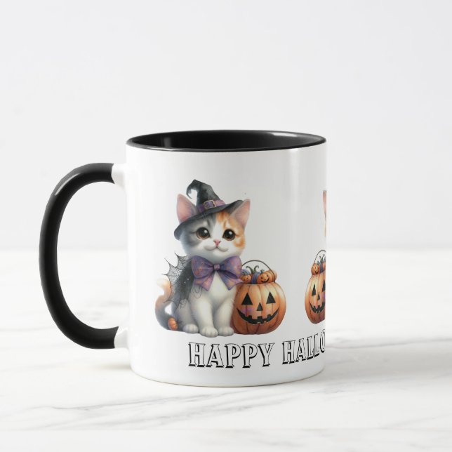 Costume chaton chatte Halloween Mug (Gauche)