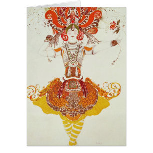 Costume de ballet pour "le Firebird", par