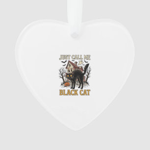 Costume de chat noir maison hantée drôle de T-shir