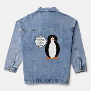 Costume de naissance parlant Mme Pingouin Personna