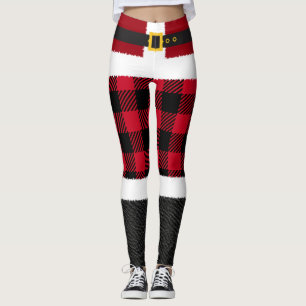 Costume de Noël du Père Noël Leggings