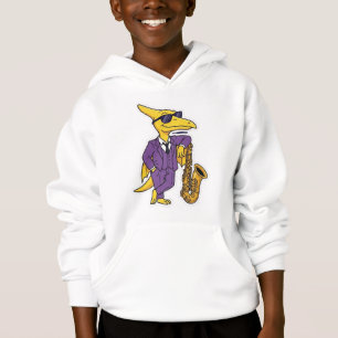 Costume de Ptérodactyle Jazz Saxophoniste Cool Pan