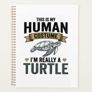 Costume de tortue drôle Dessin de gravure vintage_