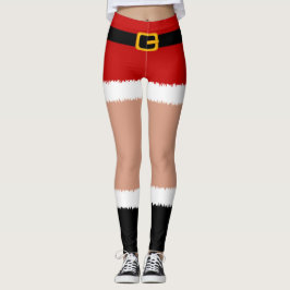 Costume du Père Noël Leggings de Noël