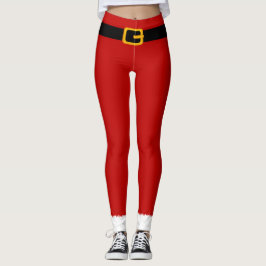 Costume du Père Noël Leggings de Noël