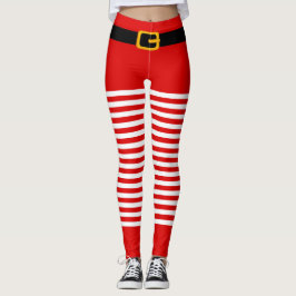 Costume du Père Noël Leggings de Noël