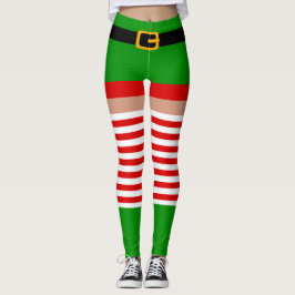 Costume elfe de Noël Leggings