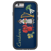 Costume gallois, emblèmes Blue Coque Xtreme pour i
