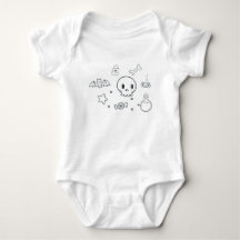 Costume Hallowen Baby Body