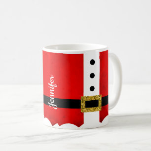 Costume Père Noël personnalisé Mug de Noël