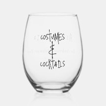Costumes and Cocktails Halloween Party Favor