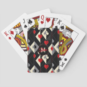 Costumes de jeu de cartes en poker.