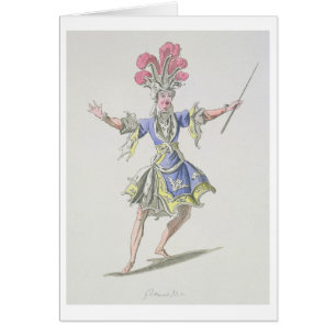 Costumez la conception pour le magicien, dans