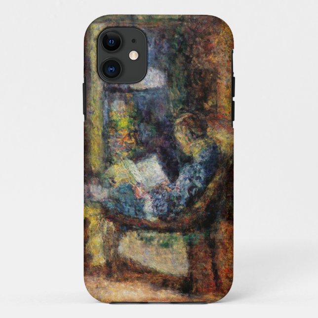Cosy Abend Reader Artistic Mobile Case (Rückseite)