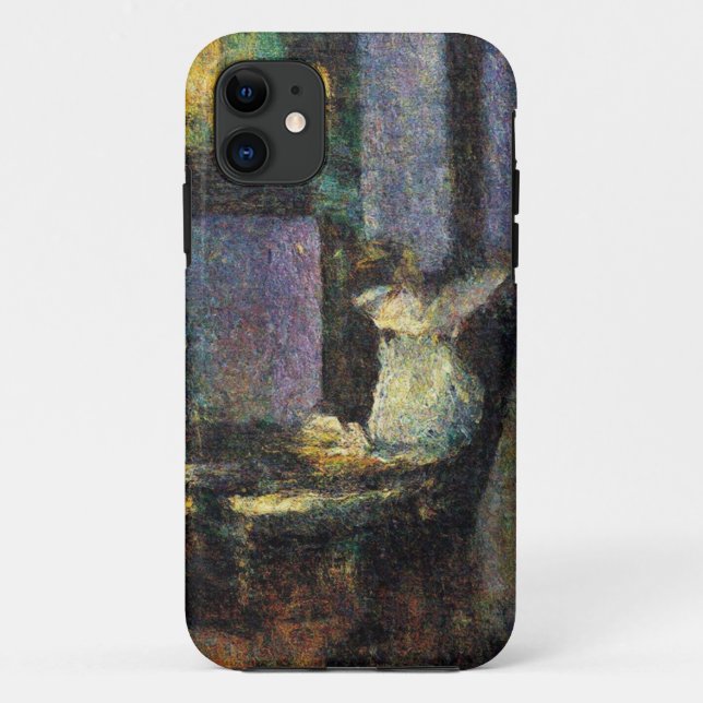 Cosy Abend Reader Artistic Mobile Case (Rückseite)