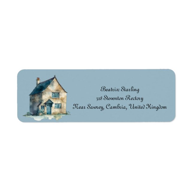 Cosy Address Labels (Vorne)