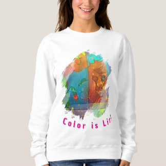 Cosy Artistic Winter Sweatshirt