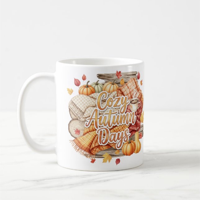 Cosy Autumn Days Mug (Gauche)