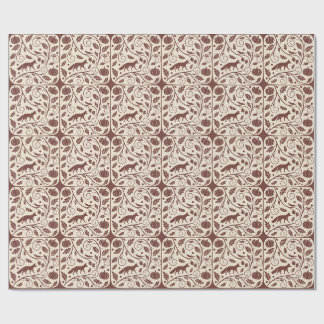 Cosy Autumnal Wrapping Paper Geschenkpapier