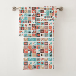 "Cosy Bath Towel Collection: Trending Designs!" Badhandtuch Set