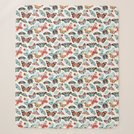 Cosy Butterfly Sherpa Blanket Sherpadecke