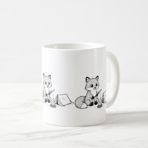 Cosy Camfire Fox Mug