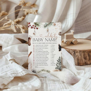 Cosy Celebrity Baby Name Game