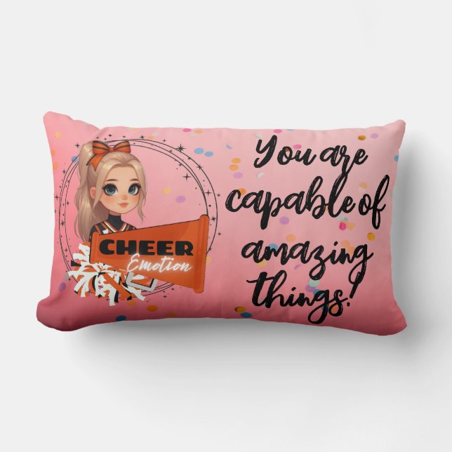 Cosy Cheerleader Pillow Lendenkissen (Vorderseite)