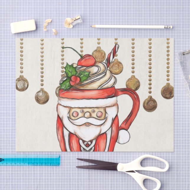 Cosy Christmas B Tissue Paper Seidenpapier (Handwerk)