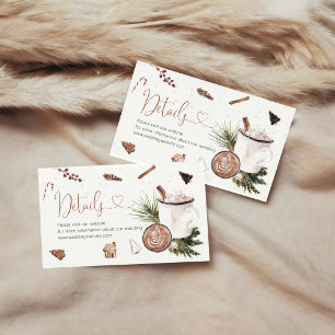 Cosy Christmas Baby Shooting Details Eintrittskart Begleitkarte