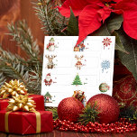 Cosy Christmas Geschenk Tags Wasserfarbe 11 pc Set Aufkleber<br><div class="desc">Erhöhen Sie Ihr Weihnachtsgeschenk mit unserem gemütlichen Weihnachtsgeschenk Tags Wasserfarbe Set. Diese individuell zugeschnittenen Aufkleber sind ideal, um Ihren Geschenken eine persönliche Touch hinzuzufügen. Das Set besteht aus 11 Aufklebern, von denen einer mit einem Foto Ihrer Wahl auf dem hausgemachten Rahmen personalisiert werden kann. Die anderen Aufkleber zeichnen sich durch...</div>