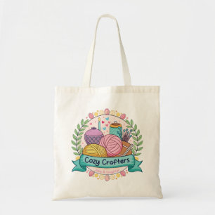 Cosy Crafters Club Tragetasche