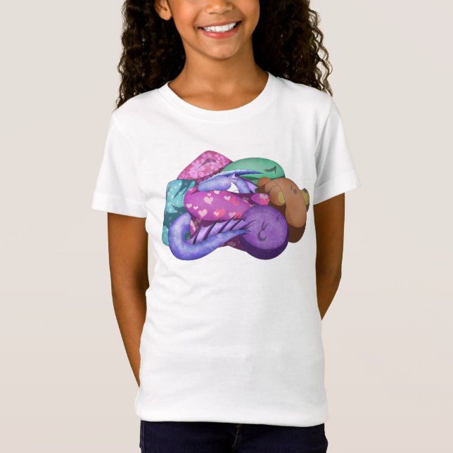 Cosy Dragon T-Shirt (Vorderseite)