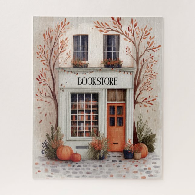 Cosy Fall Bookstore (Vertikal)