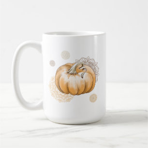 Cosy Fall Vibes in Every Sip - Boho Pumpkin Tasse