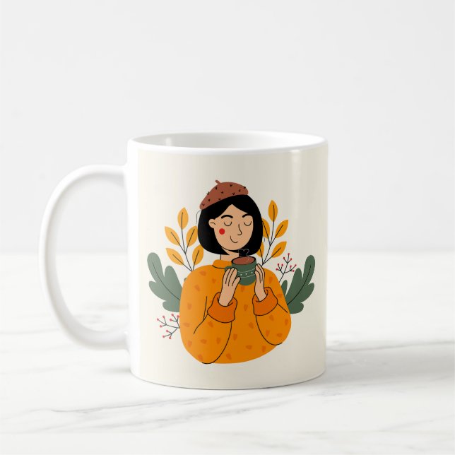 Cosy Fall Vibes Kaffeetasse (Links)