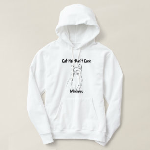 Cosy Feline Friend: Personalisiertes Cat Foto Hood Hoodie