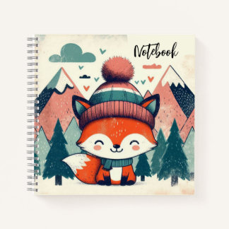 Cosy Fox Tales - Winter Woodland Charm Notizbuch