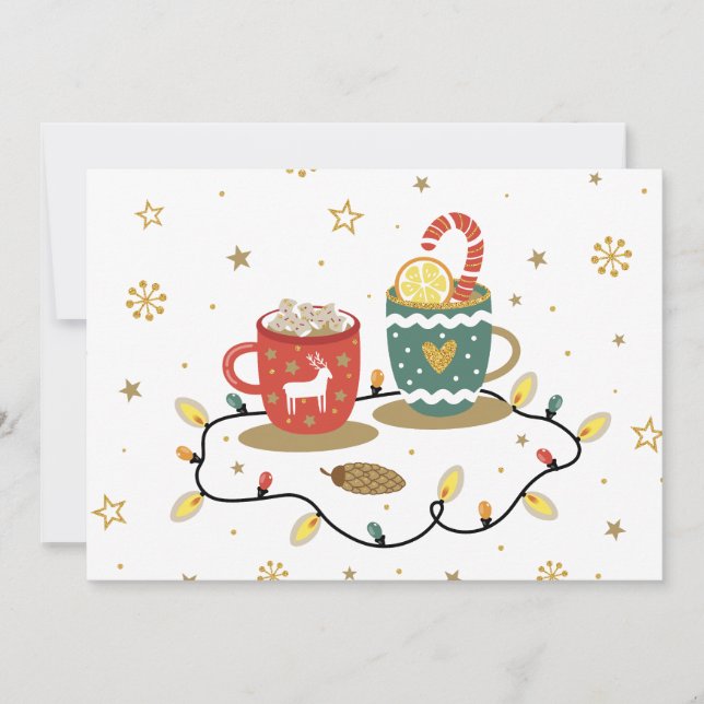 Cosy Gold Weihnachtskaffee Cococoa Ankündigung (Vorderseite)