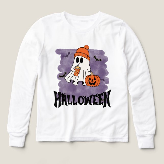 Cosy Halloween Ghost - Automne (Motif recto)