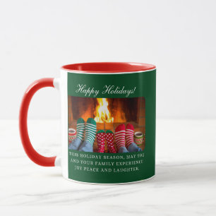"Cosy Hearthside" Individuell gestaltbare Tasse