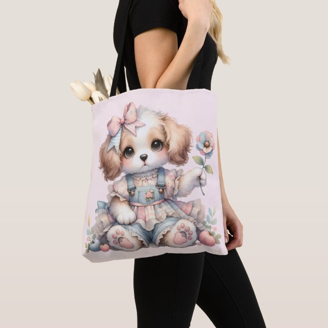 Cosy Kawaii Cotattcore Farmcore Farmcore Puppy Sty Tasche (Von Nahem)