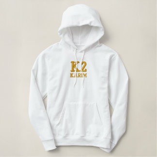 Cosy Kleidung Bestickter Hoodie