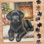 Cosy Labrador Retriever Doppy Welpe<br><div class="desc">Suchen Sie nach einer lustigen und interessanten Aktivität, die Sie mit Ihrer Familie in dieser Ferienzeit teilen können? Schauen Sie sich nur unsere Puzzle-Kollektion mit spielerischen Labrador Retrievers an! Als Hundeliebhaber werden Sie die Vielfalt unserer Designs verehren, darunter niedliche und kuschelige Welpen, liebenswerte Gelb-, Schokolade- und Schwarze-Labradore, und sogar Szenen...</div>
