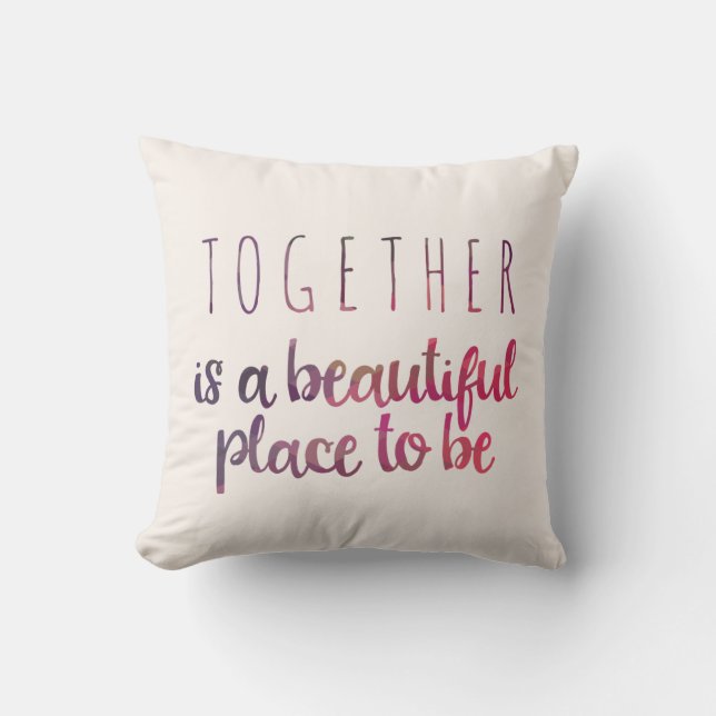 Cosy Oreiller Motif Diamant (Recto)