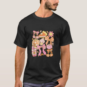 Cosy Pumpkin Gewürz Bläserner Kürbis Pie Vibes T-Shirt