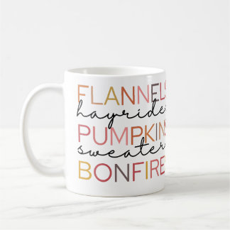 Cosy Pumpkin Patch Graphic T - Shirt Kaffeetasse